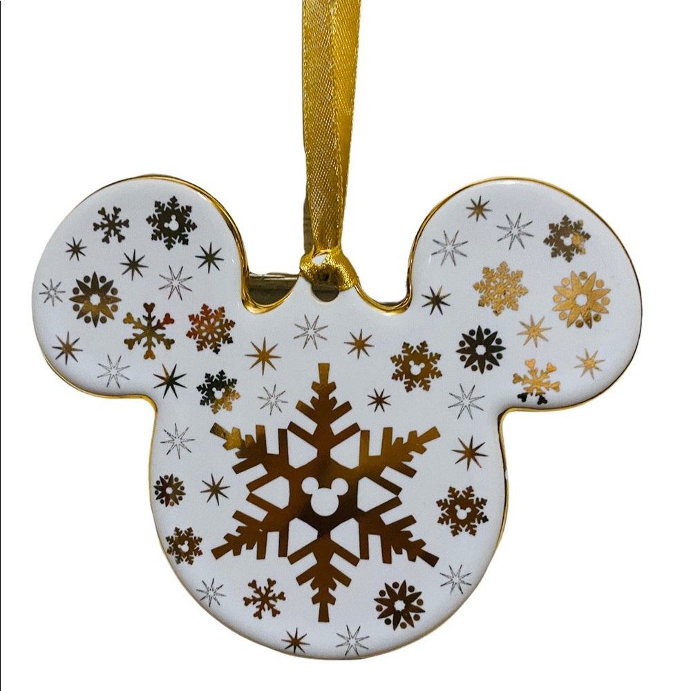 Disney Parks Snowflake Christmas Ornament